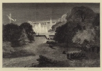 Fireworks, a Sketch at the Crystal Palace